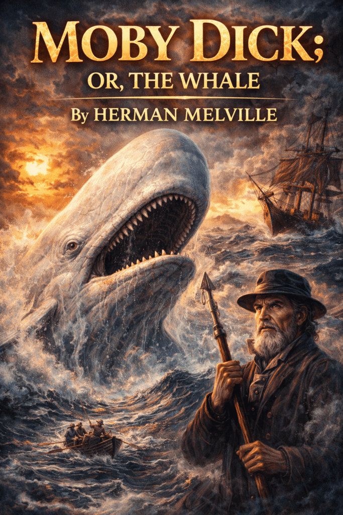 Moby Dick by Herman Melville Full Hindi TextBook