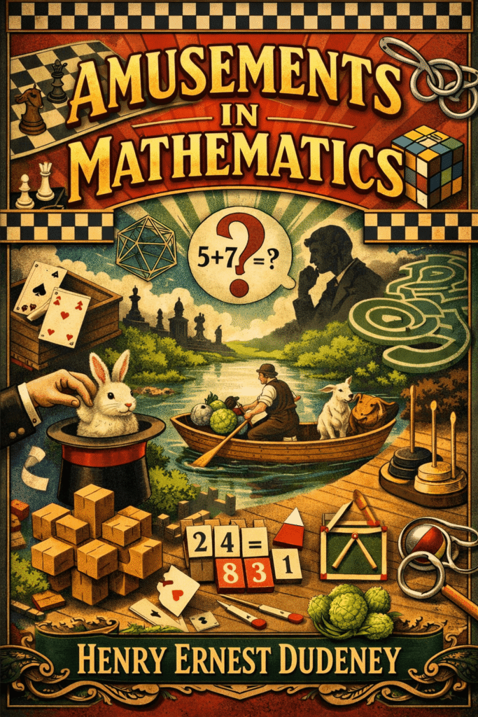 Amusements in Mathematics by Henry Ernest Dudeney Video Overview in Hindi | Explanation in Hindi